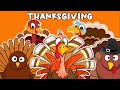 Thanksgiving Songs For Kids | Five Little Turkeys + More | Martin and Rose Music