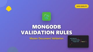 MongoDB Schema Validation: Ensure Data Quality with Validation Rules β