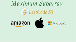 Maximum Subarray - Blind 75 - LeetCode - Python