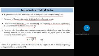 Lect_16 Sensorless Control of PMSM drive