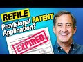 Can You Refile An Expired Provisional Patent Application?