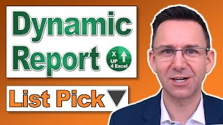 Create a Dynamic Excel Drop Down List Report