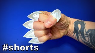 Paper Tiger Claws | Origami Tiger Claws | Symbol year of the tiger 2022 #shorts