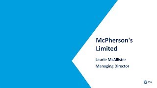 ASX Small and Mid-Cap Conference - McPhersons Limited (ASX:MCP)