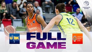 ZVVZ USK Praha v Valencia Basket Club | Full Basketball Game | EuroLeague Women 2024-25