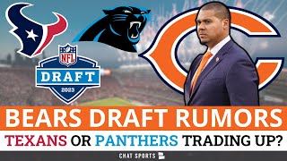 Bears NFL Draft Rumors: Texans Or Panthers TRADING UP For #1 Pick? Justin Fields STAYING In Chicago?