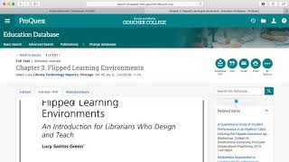 Education Database (ProQuest)