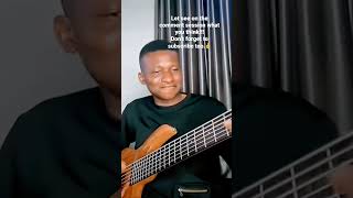 Bassist on Soweto by Victony. Crazy vibes #musicians #bassist