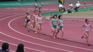 2016/ 10/ 16 熊本県第1回長距離記録会  女子 3000ｍ 3組