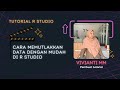 Cara Memutlakkan data dengan Mudah Di R Studio