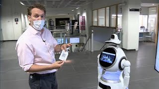 Coronavirus: Belgium hospital employs robot to protect against COVID-19