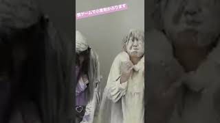 女子が大量の小麦粉かぶるとこうなる #shorts