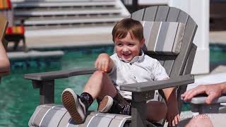 DuraWeather® Poly Wood Classic King Size Adirondack Chairs