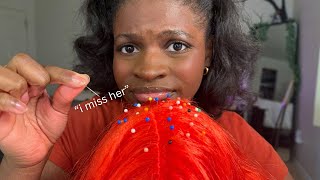 ASMR plucking thoughts about your ex-best friend from your scalp 🤏🏾