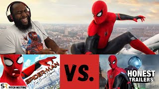 Spider-Man: Far From Home Reaction - Pitch Meeting Vs. Honest Trailers