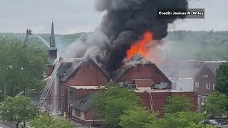 Large fire destroys beloved Coshocton church