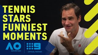 The funniest moments from tennis' megastars | Wide World of Sports