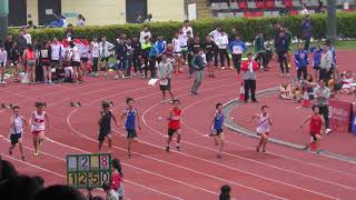 2018-2-28 Inter-School Athletics Competition 2017-2018 D1(Day 1) - 100m Boys C Grade Heat 2