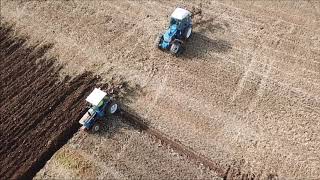 Spalding YFC working day 2018 with a Ford 7710 and 3000