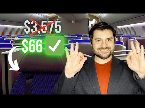 How to get the cheapest BUSINESS CLASS tickets