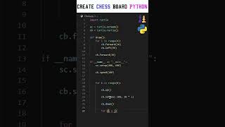 Create Chess with Python