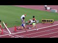 ㊷★祝！2位大会新記録りくと3位まさのぶ中学男子共通800m1組目 第10回足立中学校陸上競技選手権大会20240810