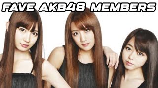 my top 10 akb48 members