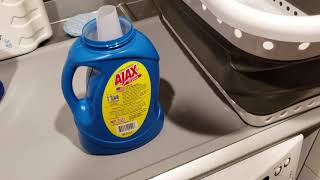 Ajax laundry detergent, sweat smell test PT1