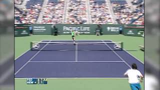 Indian Wells 2005 Final Hot Shot Federer Hewitt