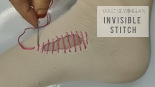 Invisible stitches to fill holes in socks.Amazing Embroidery Stitches For Beginners