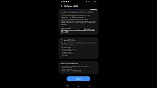 Android 12 Update in Samsung galaxy A22 4G