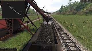 Railroader Ep.2 Father \u0026 Son Steam Engineer's deliver Ela Bridge Supplies \u0026 First Passenger Runs