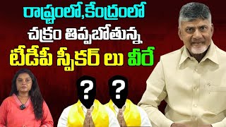 రాష్ట్రం లో కేంద్రం లో చక్రం తిప్పబోతున్న టీడీపీ స్పీకర్ లు వీరే.. These are the TDP speakers | Kai