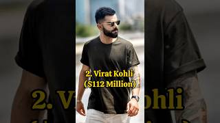 Top 10 Richest Cricketers in India #shorts #cricket #top10