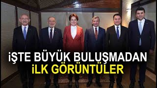 6 Muhalefet Lideri Ahlatlıbel Tesislerinde Akşam Yemeğinde bir araya geldi!