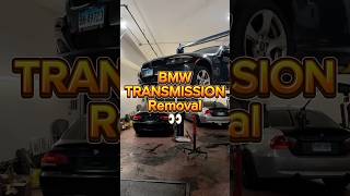 🚨 BMW transmission removal | BMW Transmission Issues 😳