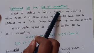 14 - linearly independent theorem 2 # basis # Lemma 4.2.4 # linear algebra # explained in Tamil