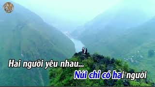 Bài ca trên núi karaoke tone nam