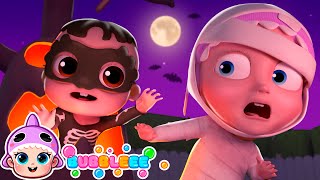 🎃 Trick Or Treat? + More | 👻 Halloween Song | Bubbleee Nursery Rhymes & Kids Songs 🌟