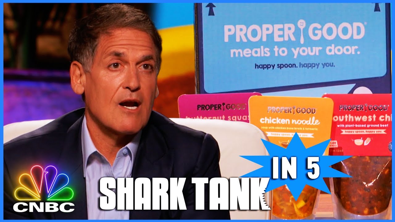 Mark Cuban Makes a Proper Offer To Proper Good | Shark Tank In 5 | CNBC Prime