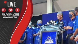 PRN Johor : Sidang Media Pengerusi Barisan Nasional (BN), Datuk Seri Ahmad Zahid Hamidi