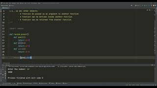 71- Functions in Python X [Higher-Order Functions]