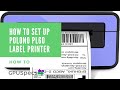 How to Set Up Polono PL60 Label Printer