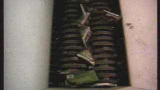SSI's Shred of the Month: E-Scrap - DVD's Shredding (D)