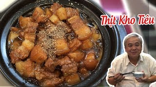 Cách làm THỊT BA CHỈ KHO TIÊU ngon tuyệt vời !
