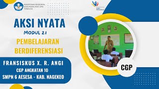 AKSI NYATA MODUL 2.1 | PEMBELAJARAN BERDIFERENSIASI