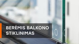 Balkono stiklinimas