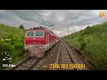 cab ride poprad tatry košice bratislava košice 3 3 slovakia train driver s view 4k