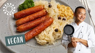 Vegan Nuremberg Sausages - Only with natural ingredients 😋