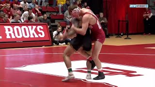 149 LBS: #1 Pat Lugo (Iowa) vs. Graham Rooks (Indiana) | 2020 B1G Wrestling